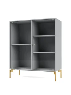 Ripple II Vitrineskab, inkl. ben fra Montana