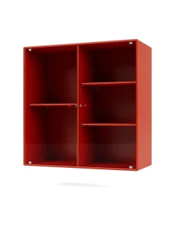 Ripple II Vitrineskab, inkl. ben fra Montana