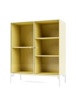 Ripple II Vitrineskab, inkl. ben fra Montana