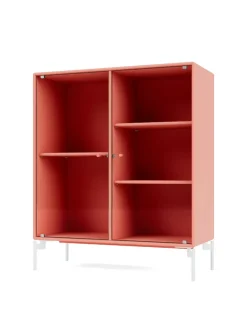 Ripple II Vitrineskab, inkl. ben fra Montana