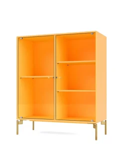 Ripple II Vitrineskab, inkl. ben fra Montana