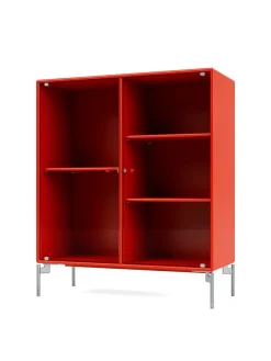 Ripple II Vitrineskab, inkl. ben fra Montana