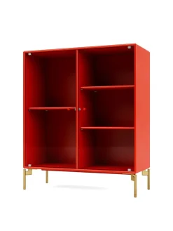 Ripple II Vitrineskab, inkl. ben fra Montana