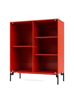 Ripple II Vitrineskab, inkl. ben fra Montana