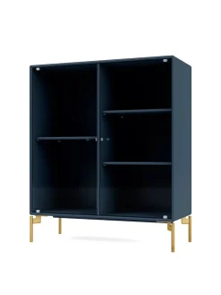 Ripple II Vitrineskab, inkl. ben fra Montana