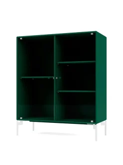 Ripple II Vitrineskab, inkl. ben fra Montana