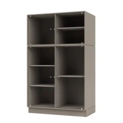 Ripple III Vitrineskab, inkl. sokkel fra Montana