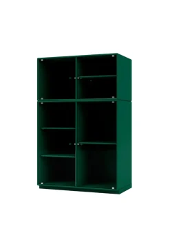 Ripple III Vitrineskab, inkl. sokkel fra Montana