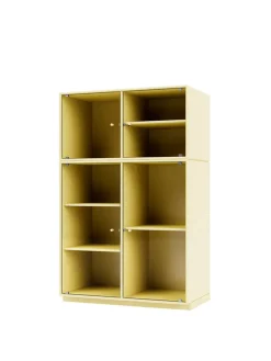 Ripple III Vitrineskab, inkl. sokkel fra Montana