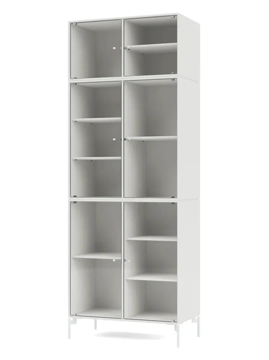 Ripple IV Vitrineskab, inkl. ben fra Montana