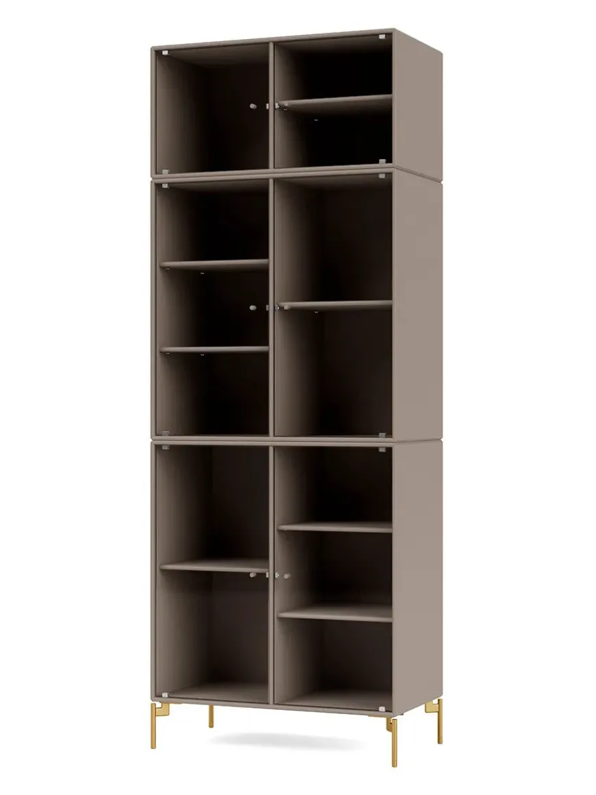 Ripple IV Vitrineskab, inkl. ben fra Montana