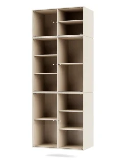 Ripple IV Vitrineskab, inkl. ben fra Montana