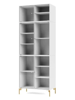 Ripple IV Vitrineskab, inkl. ben fra Montana