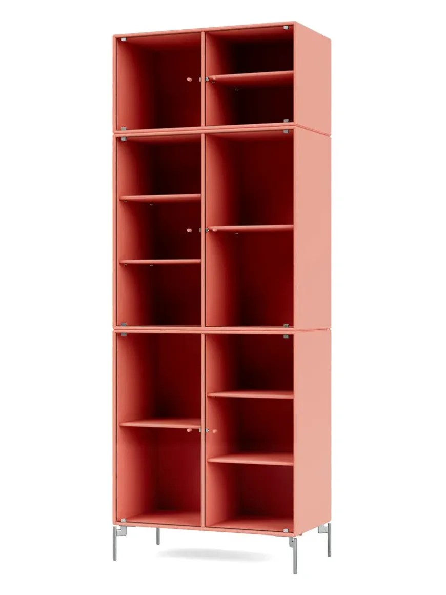 Ripple IV Vitrineskab, inkl. ben fra Montana