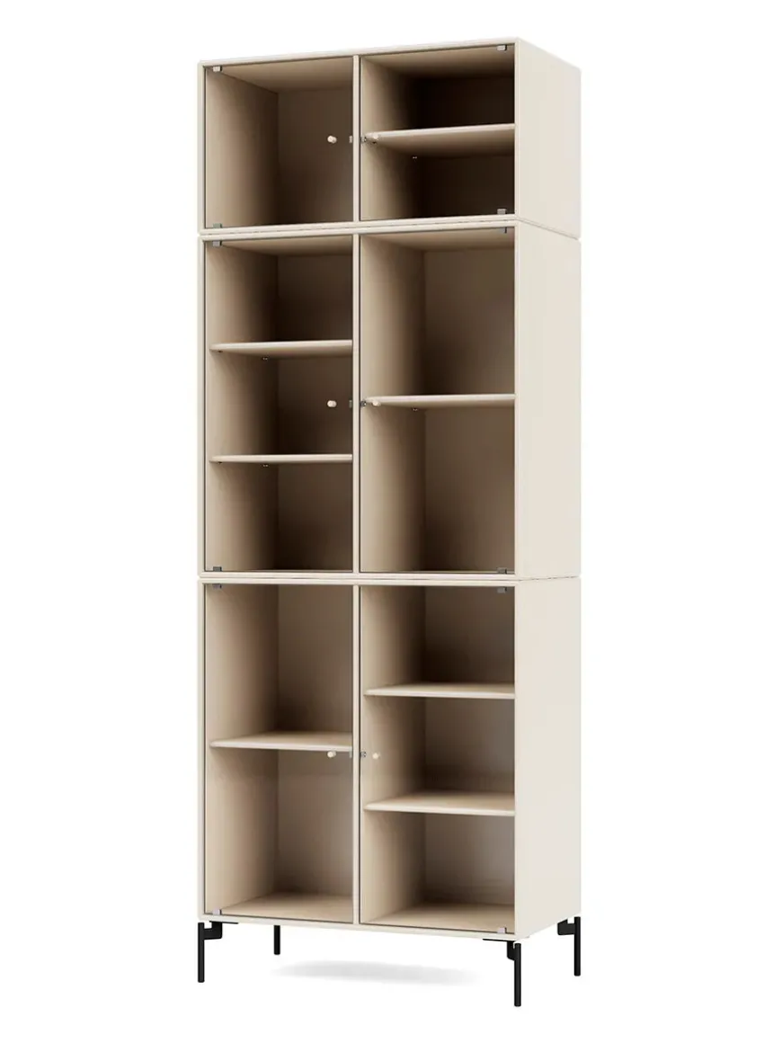 Ripple IV Vitrineskab, inkl. ben fra Montana