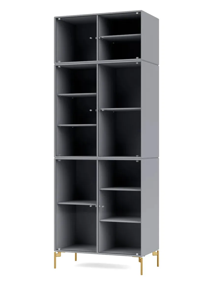 Ripple IV Vitrineskab, inkl. ben fra Montana