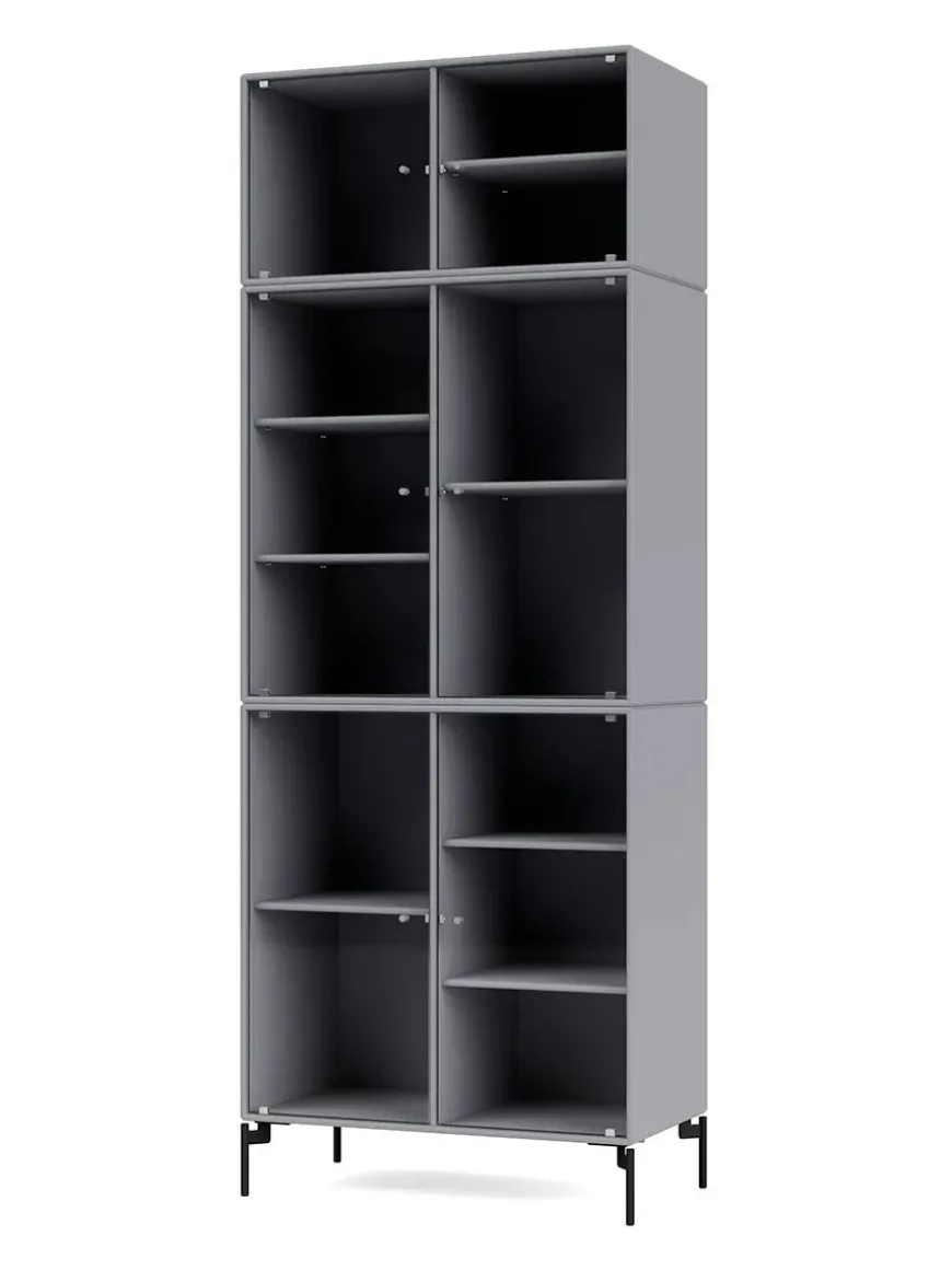 Ripple IV Vitrineskab, inkl. ben fra Montana