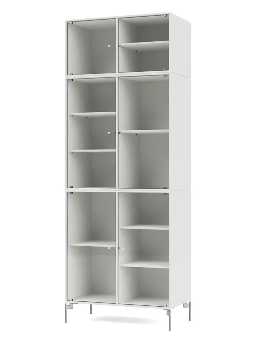 Ripple IV Vitrineskab, inkl. ben fra Montana