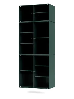 Ripple IV Vitrineskab, inkl. sokkel fra Montana