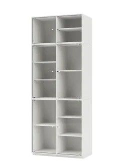 Ripple IV Vitrineskab, inkl. sokkel fra Montana