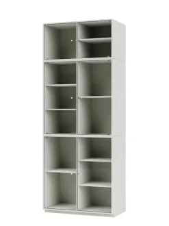 Ripple IV Vitrineskab, inkl. sokkel fra Montana