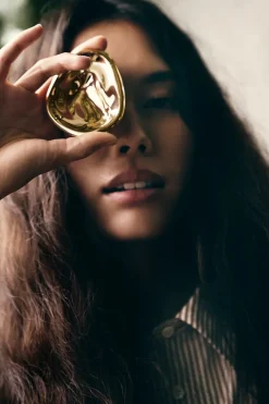 Ripple Knob Large, silver fra Hein Studio