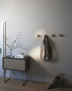 Ripple Knob Small, silver fra Hein Studio