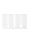 Ripple Long Drink Glasses Frosted, sæt á 4 fra Ferm Living