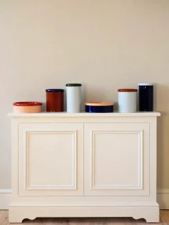 ROD krukke, dark blue/terracotta fra Nine