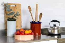 ROD vase, dark green/light blue fra Nine