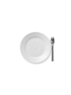 Royal Copenhagen Blå Mega Riflet, tallerken 19 cm mønster 6