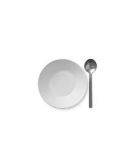 Royal Copenhagen Blå Mega Riflet, dyb tallerken 17 cm