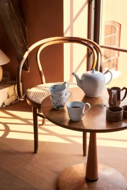 Royal Copenhagen Blå Mega Riflet, højhankskop 25 cl