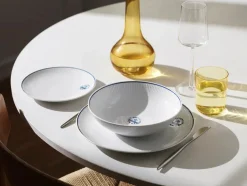 Royal Copenhagen Blå Mega Riflet, tallerken 27 cm mønster 2