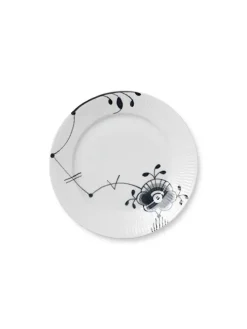 Royal Copenhagen Blå Mega Riflet, tallerken 22 cm mønster 2