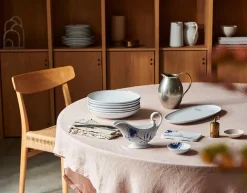 Royal Copenhagen Blå Mega Riflet, sovsekande 37 cl