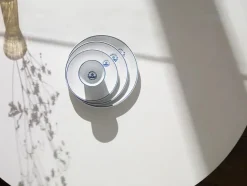Royal Copenhagen Hvid Elements, tallerken 19 cm