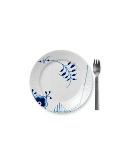 Royal Copenhagen Hvid Elements, tallerken 19 cm