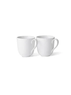 Royal Copenhagen Hvid Halvblonde, 2-pak krus 37 cl