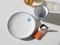 Royal Copenhagen Hvid Riflet, termokop 26 cl