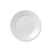 Royal Copenhagen Hvid Riflet, tallerken 22 cm