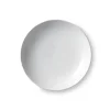 Royal Copenhagen Hvid Riflet, moderne tallerken 25 cm