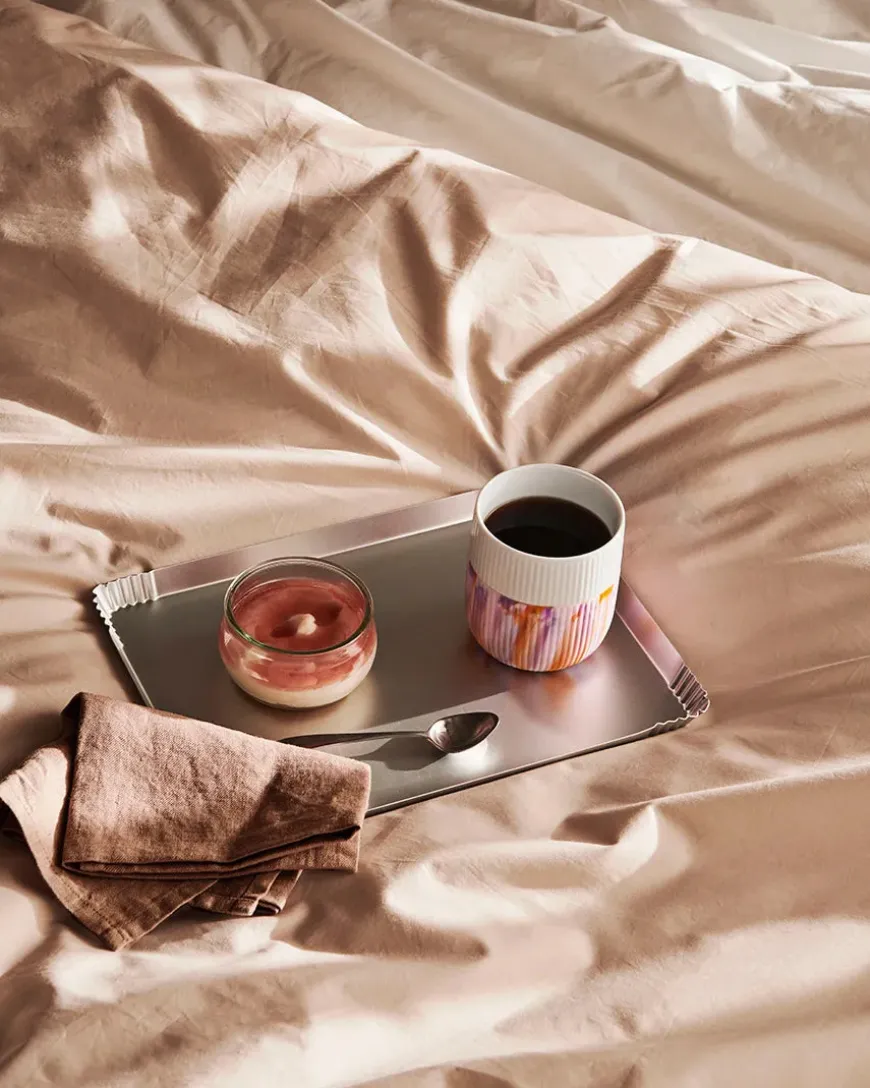 Royal Copenhagen Riflet Contrast, sennep 33 cl