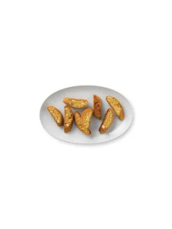 Royal Copenhagen Sort Mega Riflet, asiet 23 cm