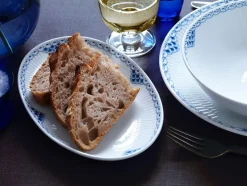 Royal Copenhagen Sort Mega Riflet, asiet 23 cm