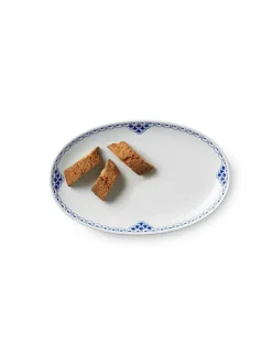 Royal Copenhagen Sort Mega Riflet, asiet 23 cm