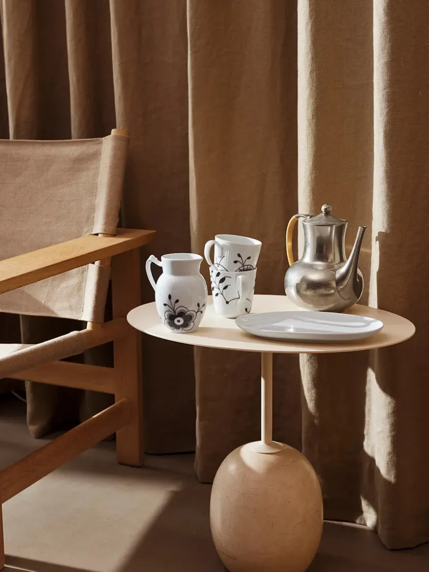 Royal Copenhagen Sort Mega Riflet, kande 38 cl