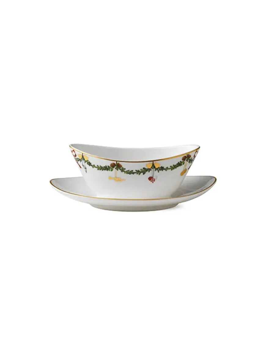 Royal Copenhagen Stjerne Riflet Jul, sovseskål 43 cl