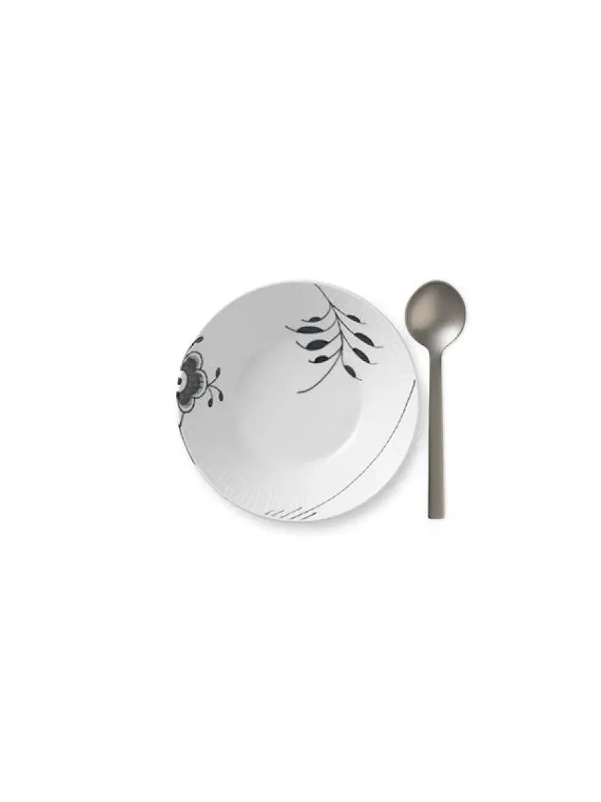 Royal Copenhagen Stjerne Riflet Jul, dyb tallerken 17 cm