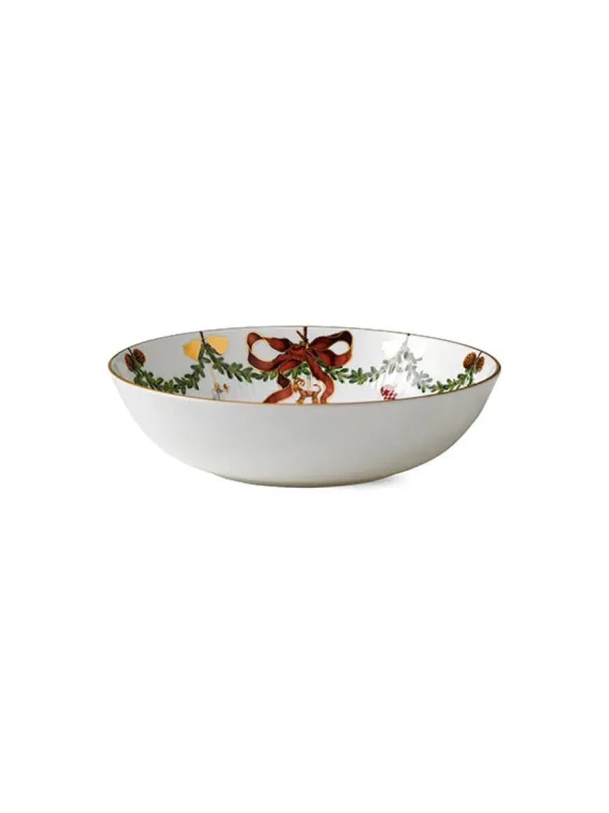 Royal Copenhagen Stjerne Riflet Jul, skål 175 cl